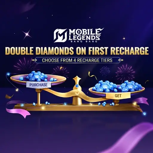 Mobile Legends Double Diamonds (First Recharge)