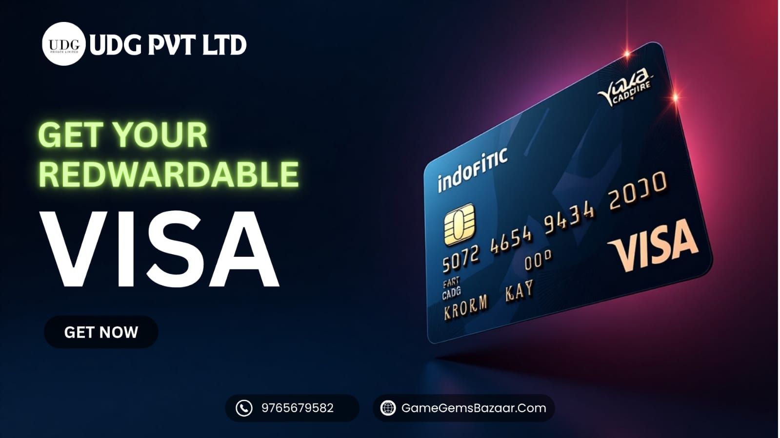VISA CARD GameGemsBazaar
