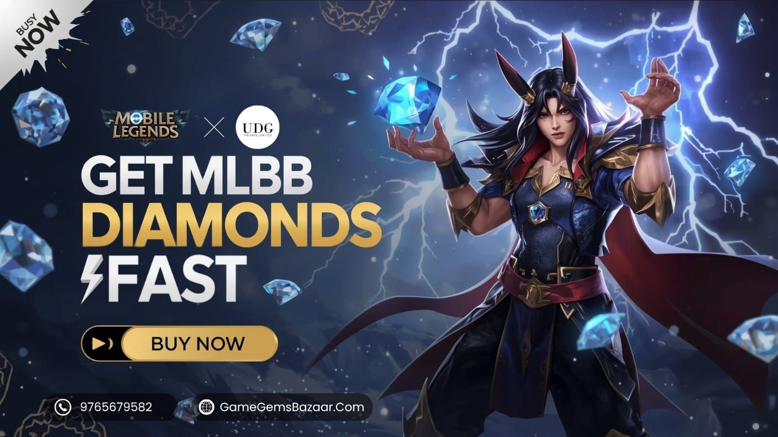 MOBILE LEGENDS DIAMOND GameGemsBazaar