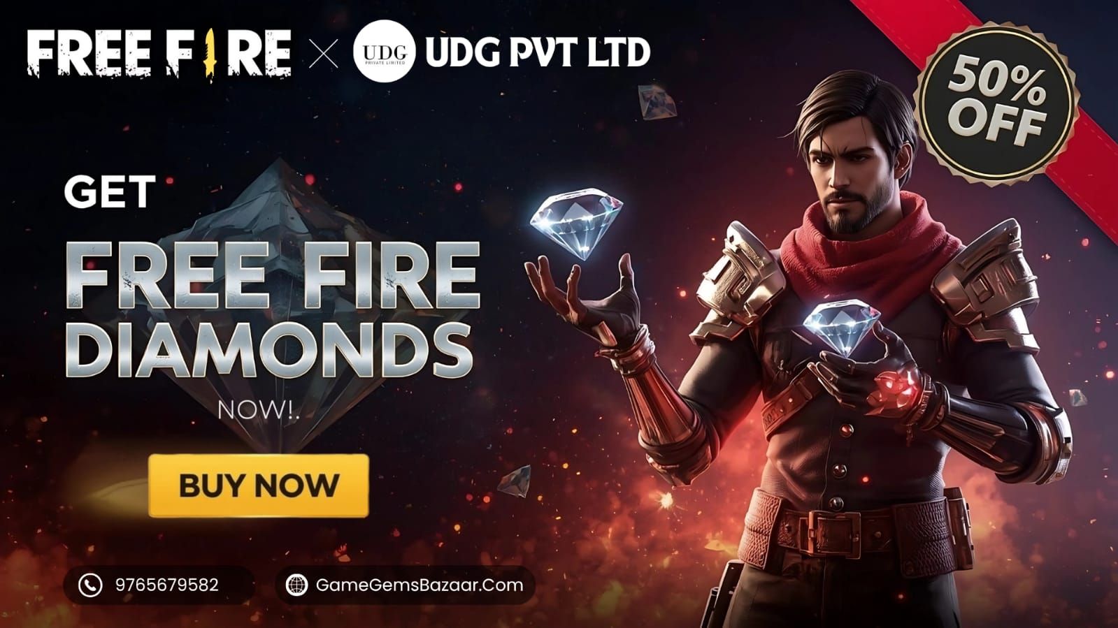 FREE FIRE DIAMOND GameGemsBazaar